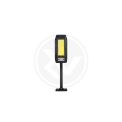 Lampa LED solarna slim COB czujnik PIR pilot uchwt-21407