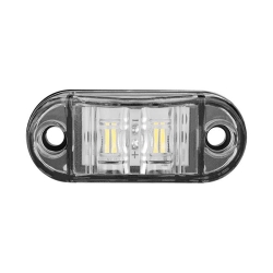 Lampa obrysowa LED 12-24V 2xSMD biała-30911