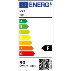 Naświetlacz LED SMD Tiga  50W 4500K Czarny-30989