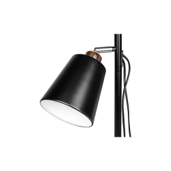 Lampa podłogowa Koko 2x E27 140cm czarna+ złota-31951