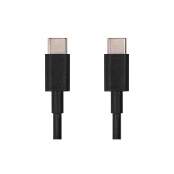 Kabel USB C-C 1M Quick Charge 20W czarny-33269