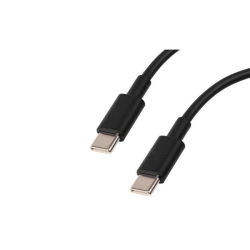 Kabel USB C-C 1M Quick Charge 20W czarny-33270