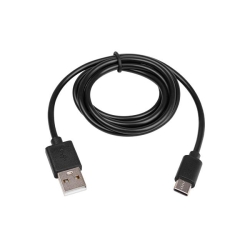 Kabel USB A-C 1M 10W czarny-33271