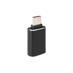 Adapter przejściówka USB-A do USB-C 5A czarny-33944