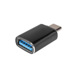 Adapter przejściówka USB-A do USB-C 5A czarny-33945