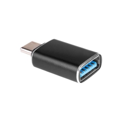 Adapter przejściówka USB-A do USB-C 5A czarny-33946